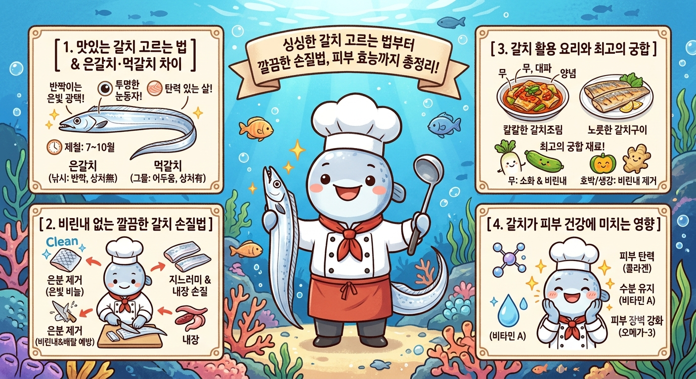 7~10월 제철이라 더 맛있는 갈치의 모든 것!