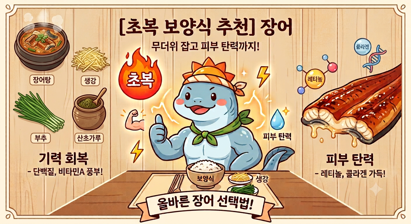 올여름 초복 무더위 잡고 피부까지 챙기는 ‘장어’