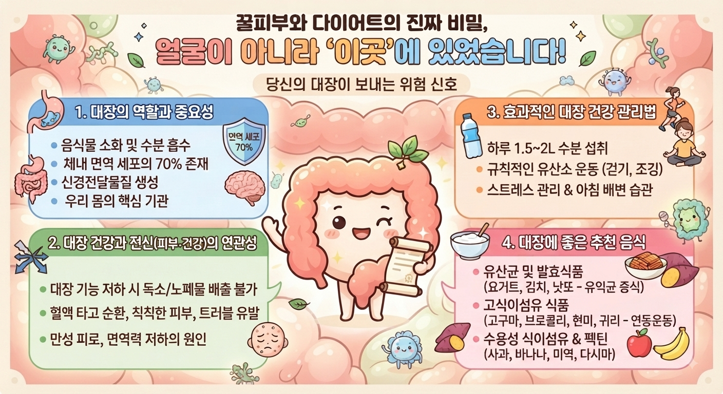당신의 대장이 보내는 위험 신호!